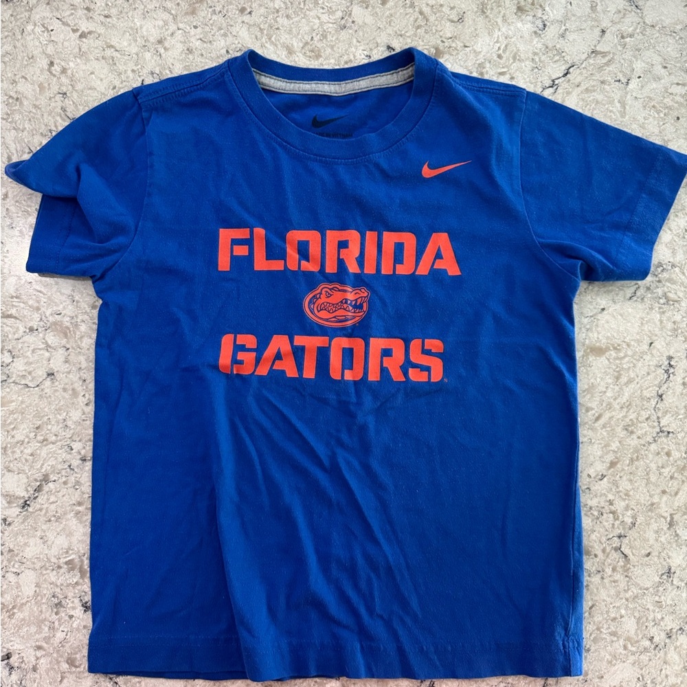 Florida Gators Nike Blue and Orange Short Sleeve Tee